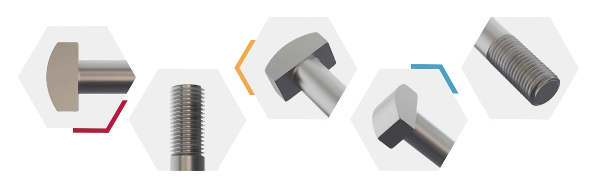 Stainless T Bolts details